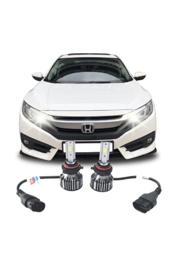Fardoktoru Honda Cıvıc Fc5 Led Uzun Far Ampulü Mono Hb3 9005 ürün görseli 1