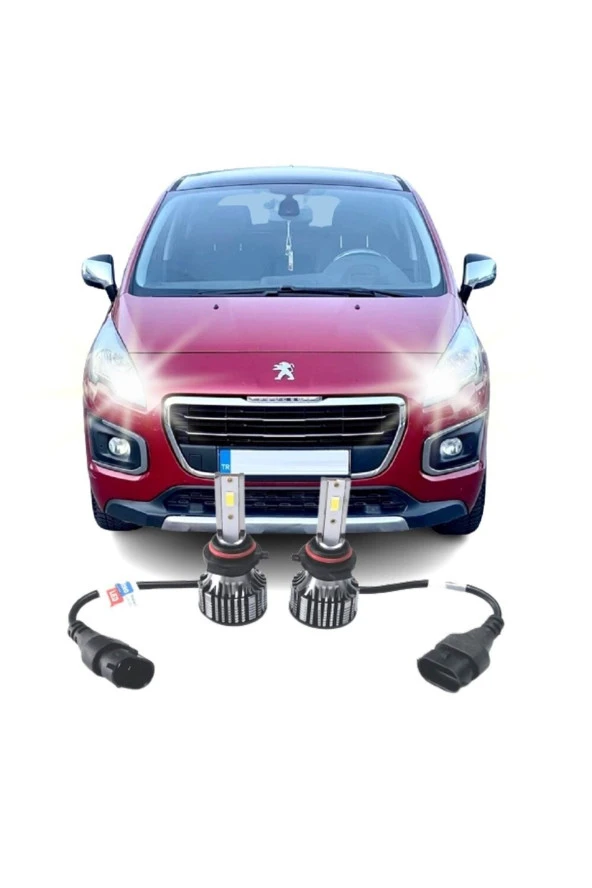 Fardoktoru Peugeot 3008 (2013-2016) Led Uzun Far Ampulü Photon Mono Hb3 ürün görseli 1
