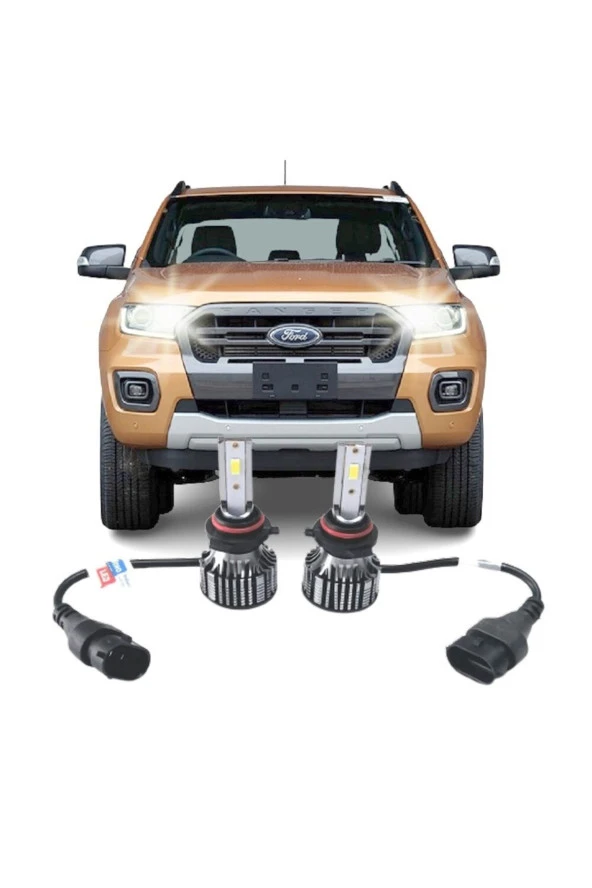 Fardoktoru Ford Ranger (2019-2022) Led Uzun Far Ampulü Mono Hb3 9005 ürün görseli 1