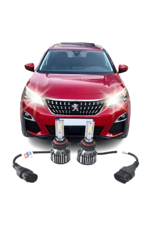 Fardoktoru Peugeot 3008 Led Uzun Far Ampulü Photon Mono Hb3 Uyumlu ürün görseli 1