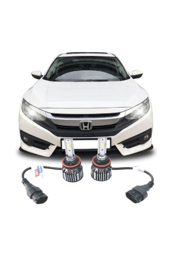 Fardoktoru Honda Cıvıc Fc5 Led Kısa Far Ampulü Mono Led H11 ürün görseli 1