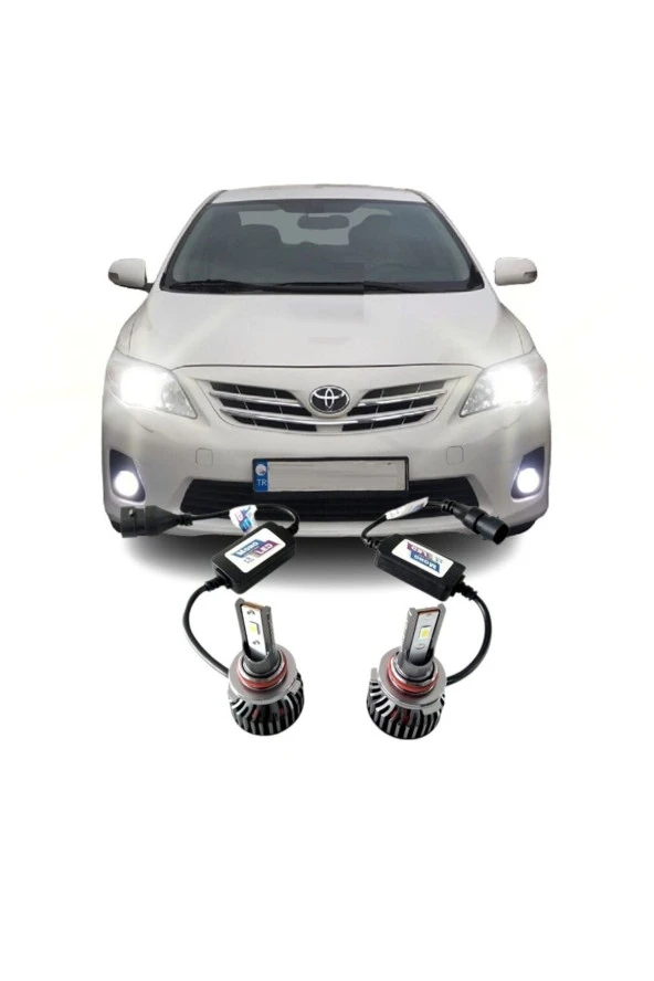 Fardoktoru Toyota Corolla E150 Led Kısa Far Ampulü Mono Hb4 9006 ürün görseli 1