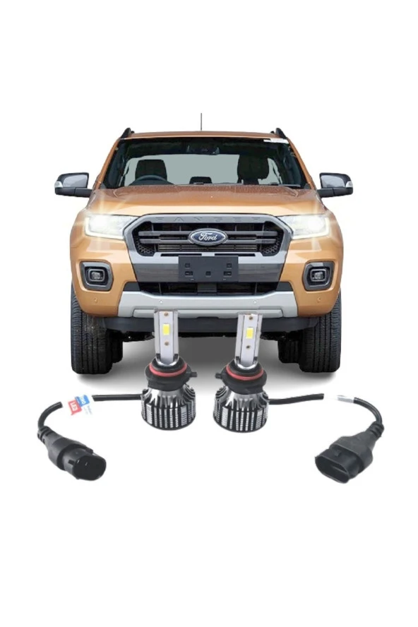 Fardoktoru Ford Ranger (2019-2022) Led Kısa Far Ampulü Mono Hır2 9012 ürün görseli 1