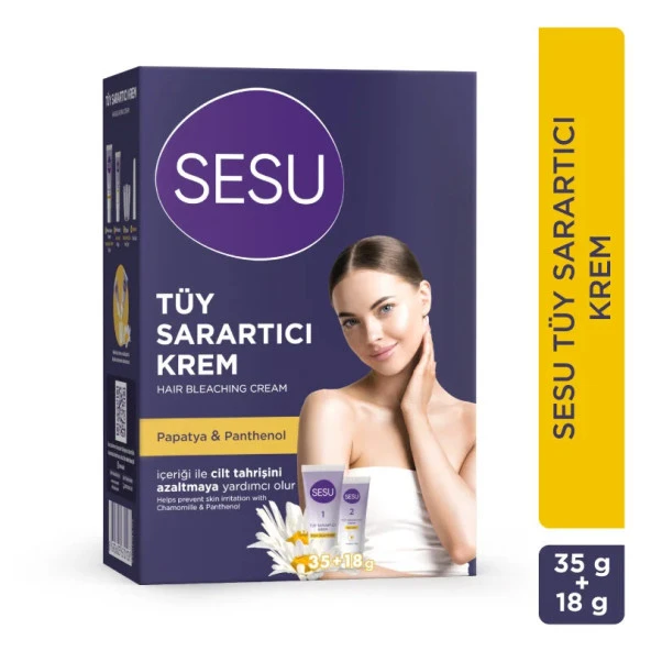 Sesu Tüy Sarartıcı Krem 5 Adet ürün görseli 1