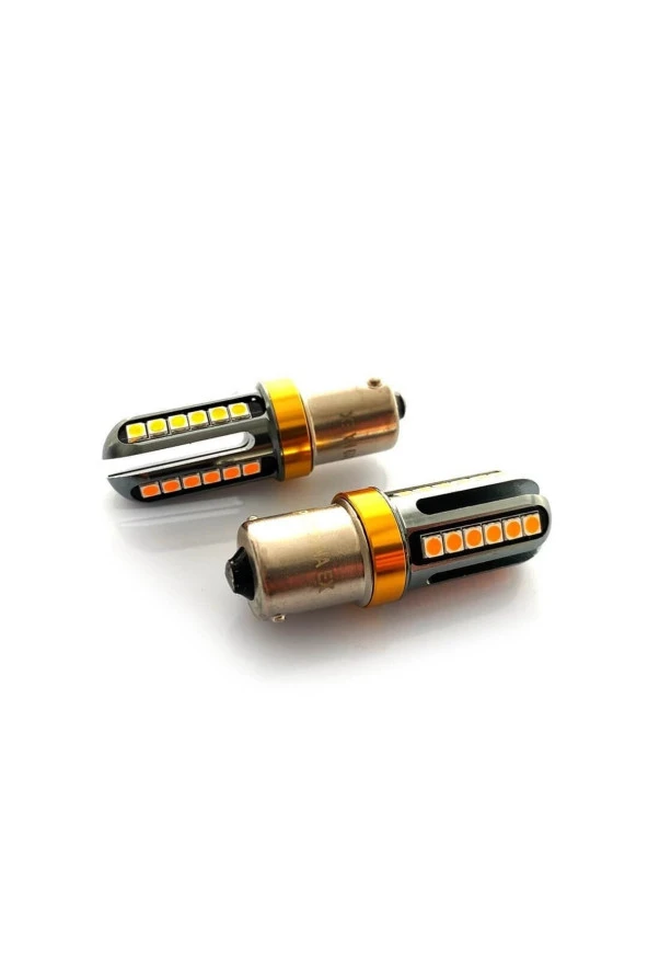 Fardoktoru P21w Tek Duy Turuncu Led Oto Ampul Photon Ph7219naex ürün görseli 1
