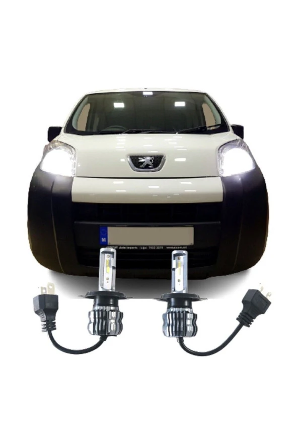 Fardoktoru Peugeot Bıpper H4 Led Xenon Oto Ampulü Zero ürün görseli 1