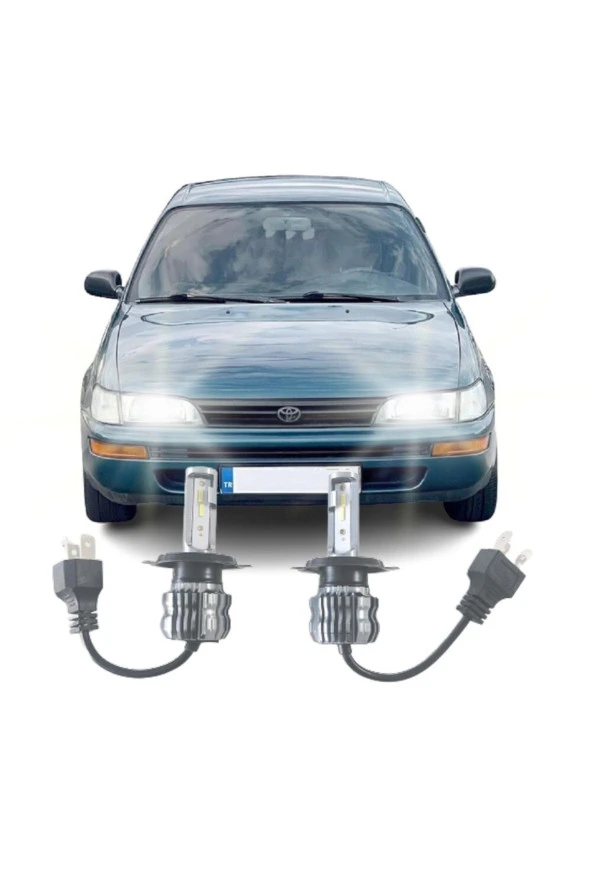 Fardoktoru Toyota Corolla Efsane Kasa Led Far Ampulü Zero H4 ürün görseli 1