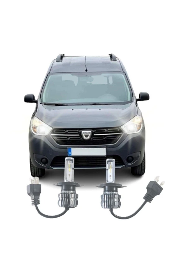 Fardoktoru Dacia Dokker Led Xenon Oto Ampul Photon Zero H4  Uyumlu ürün görseli 1