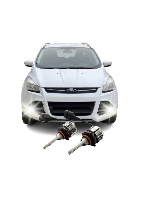 Fardoktoru Ford Kuga 2013-2016 Uyumlu  Led Sis Far Ampulü Photon Zero H10 ürün görseli 1