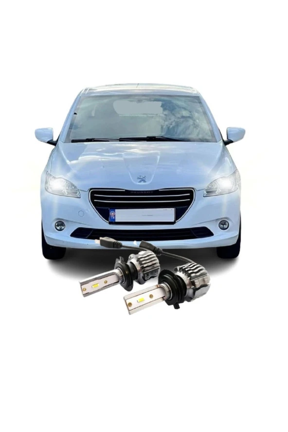 Fardoktoru Peugeot 301 Uyumlu Led Kısa Far Ampulü Photon Zero H7 ürün görseli 1