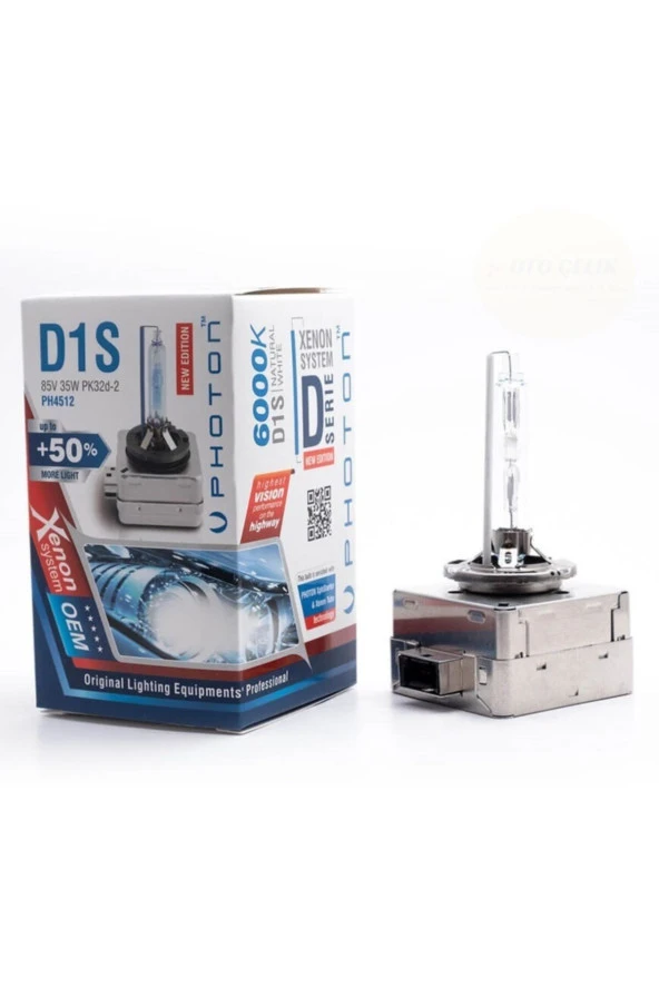 Photon Led Xenon D1s-6000 %50 Fazla Işık ürün görseli 1