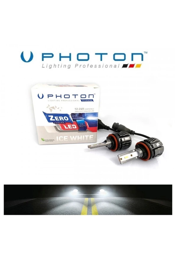 Photon H11 Zero 3 Plus Fansız (12V-24V) Beyaz Led Xenon ürün görseli 1