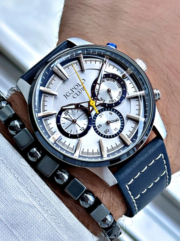 Jg. Polo Clup JPC.0224.S04059.05 Deri Kordon Erkek Kol Saati ürün görseli 1