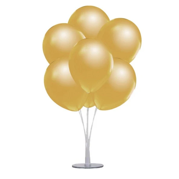 7 li Balon Demeti Gold Balon ürün görseli 1
