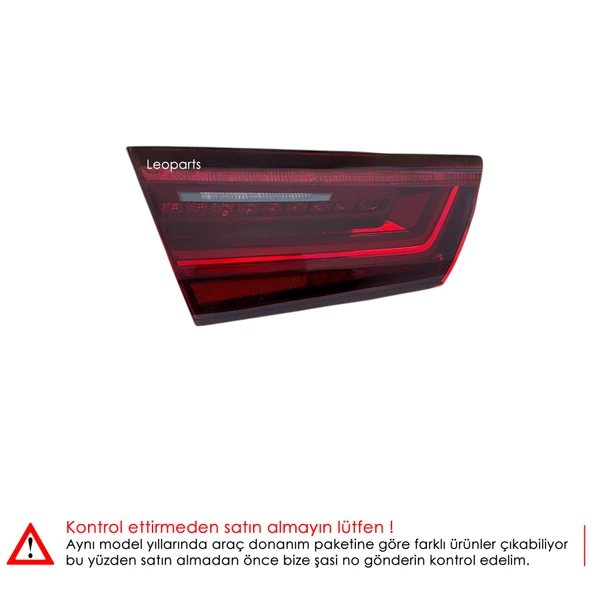 Leoparts Audi A6 Stop Lambası İç Sol (7 Fişli) 2015-2018 4G5945093D ürün görseli 1