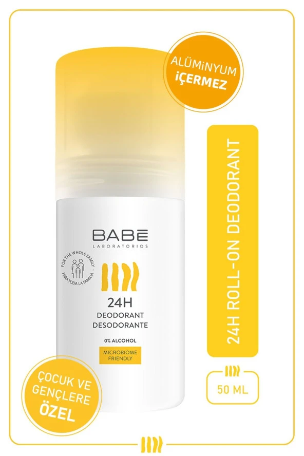 Babe Roll-on Deodorant 24h 50 ml - Resim 2
