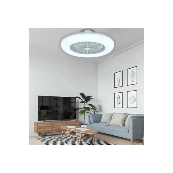 JOYSIDEA Tavan Vantilatörü & Led Lamba Avize Fn-990 - Resim 4