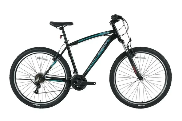 BİSAN MTS 4600 ERKEK DAĞ BİSİKLETİ 46CM V 26 JANT 21 VİTES MAT SİYAH MAVİ ürün görseli 1