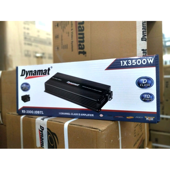 Dynamat RS3500.1DBTL Mono Amfi ürün görseli 1