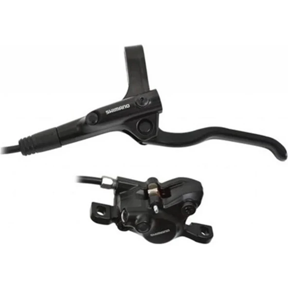 SHIMANO BİSİKLET FREN SETİ HİDROLİK ÖN L 1000MM SİYAH MT200/BR-MT200 ürün görseli 1