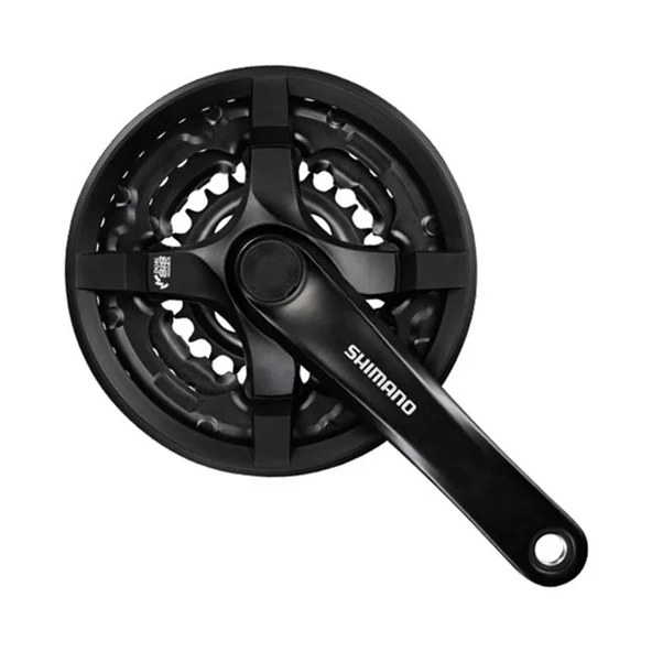 SHIMANO FC-TY501 AYNAKOL ÜÇLÜ 6/7/8 VİTES 42/34/24T 170MM SİYAH ürün görseli 1