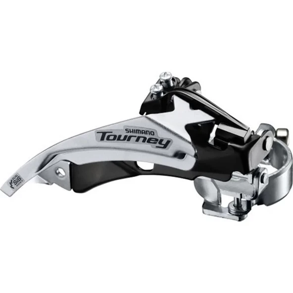 SHIMANO ÖN AKTARICI ÜÇLÜ 6/7 VİTES 34.9MM KELEPÇE 48T FD-TY510-TS6 GÜMÜŞ ürün görseli 1