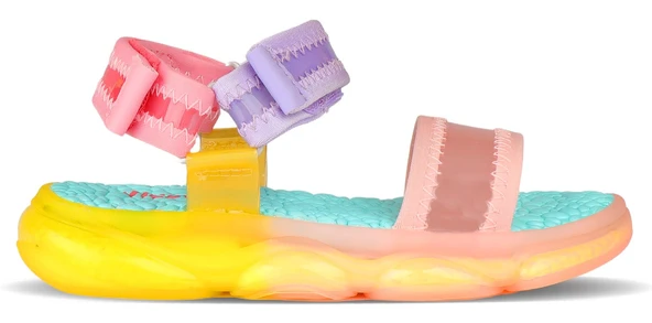 Vicco Flora Ortopedik Işıklı Çocuk Sandalet - Resim 10
