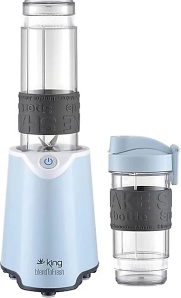 KİNG K-485 BLEND TO FRESH KİSİSEL BLENDER MAVİ 300 WATT ürün görseli 1