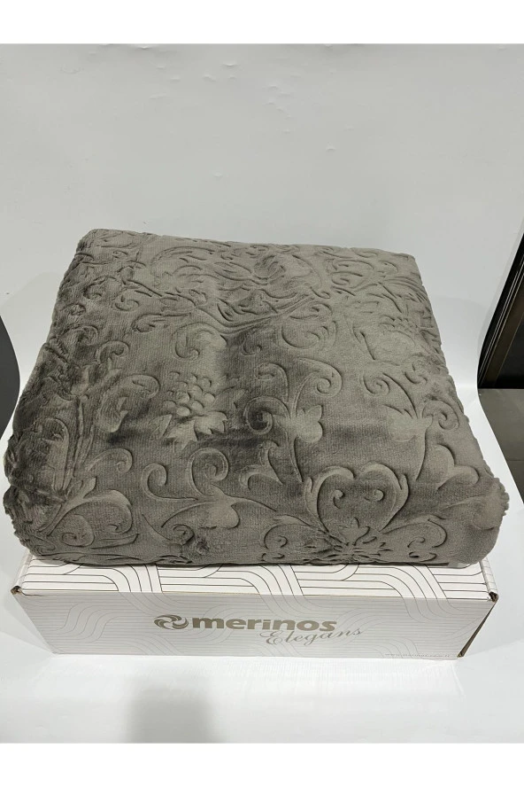 Merinos Elegance Çift Kişilik Vizon Battaniye - Resim 2