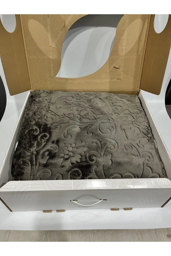 Merinos Elegance Çift Kişilik Vizon Battaniye - Resim 4