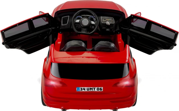 BABYHOPE 437 Q-SUV JEEP 12V AKÜLÜ ARABA KIRMIZI - Resim 4