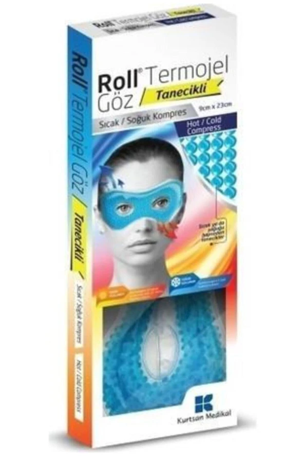 Roll Termojel Sıcak Soğuk Kompres 9cm x 23cm  Göz Tanecikli ürün görseli 1