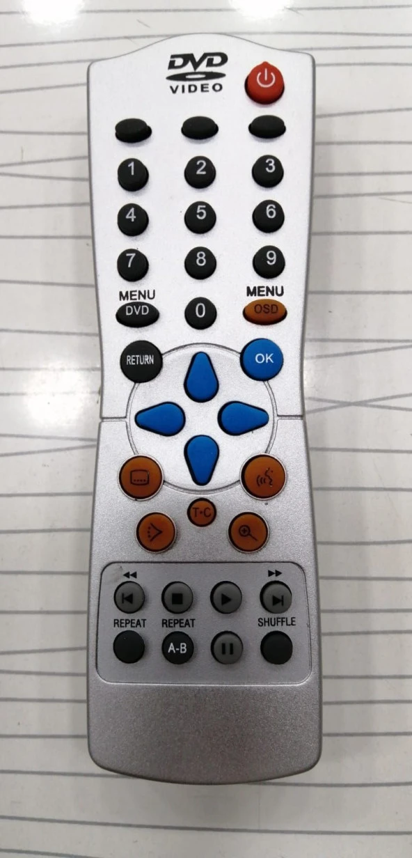 PHILIPS DVD KUMANDASI ürün görseli 1