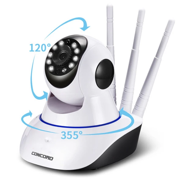 CONCORD MPIA-HINA IP SMART KAMERA 3MP 3.6MM WIFI RENKLİ GECE GÖRÜŞLÜ KAMERA ürün görseli 1