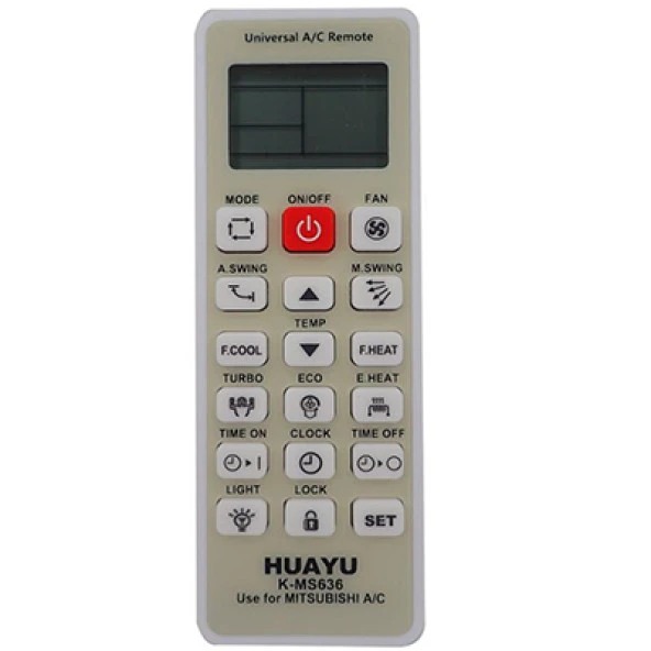 Mitsubishi K-MS636 Universal Akıllı Klima Kumandası ürün görseli 1