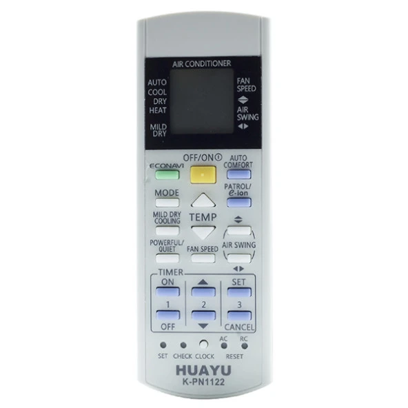 Panasonic K-PN1122 Universal Klima Kumandası ürün görseli 1