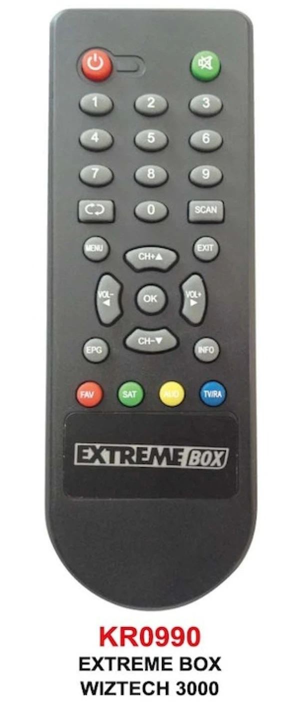 EPG'Lİ WIZTECH 3000 - EXTREME BOX UYDU KUMANDALARI ürün görseli 1