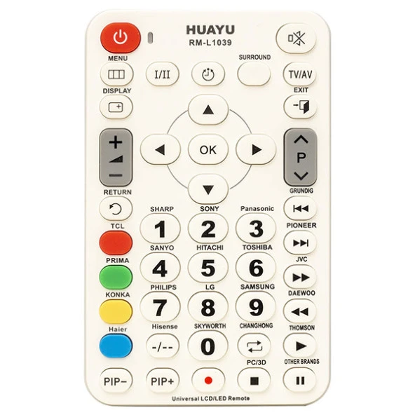 HUAYU LCD-LED TV UNIVERSAL KUMANDA- (19666) ürün görseli 1