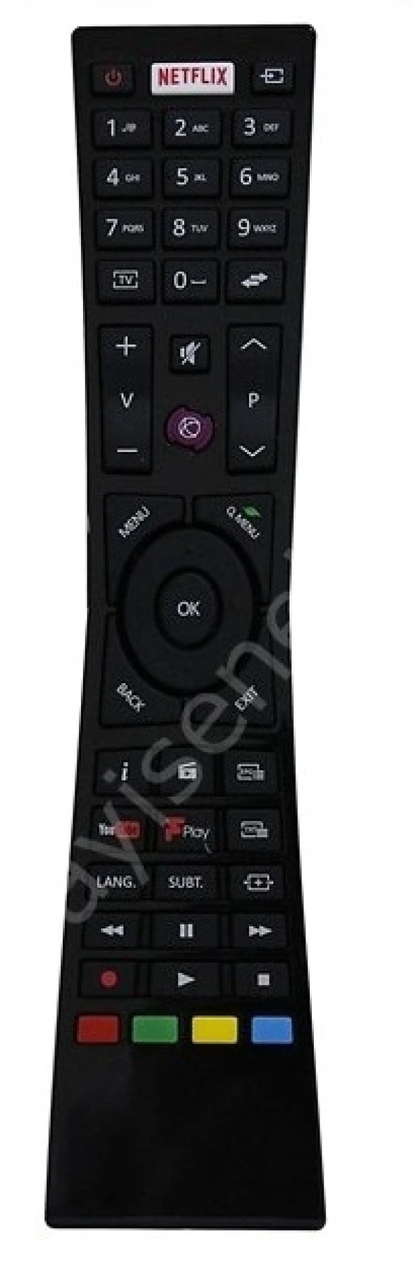 Vestel Led TV Kumandası - Netflix ve Youtube Tuşlu ürün görseli 1