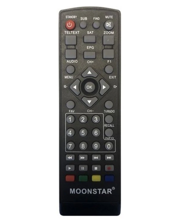 MOONSTAR DSR-6500 KEYKUBAT HD UYDU KUMANDASI (16671=11042) ürün görseli 1