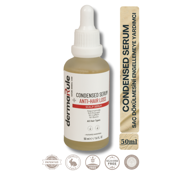 DERMARULE CONDENSED ANTI HAIR LOSS SCALP SERUM ürün görseli 1