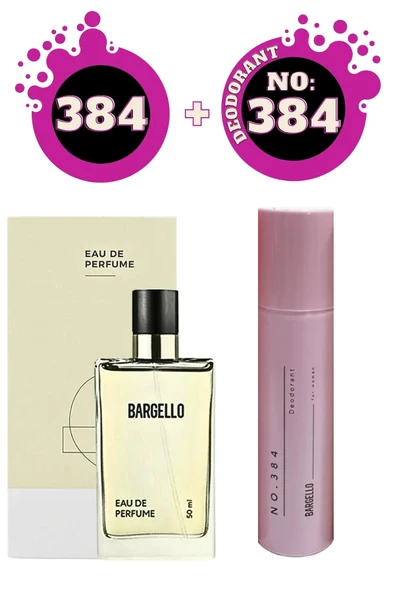 384 Edp Floral 50 ml Kadın Parfüm + No:384 Deodorant 150 ml ürün görseli 1