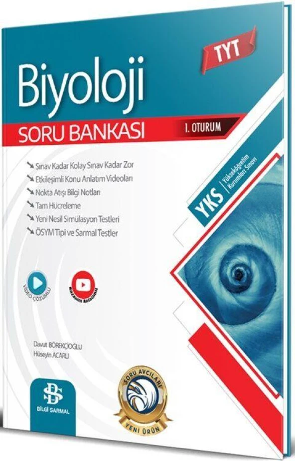 TYT Biyoloji Soru Bankası Bilgi Sarmal ürün görseli 1