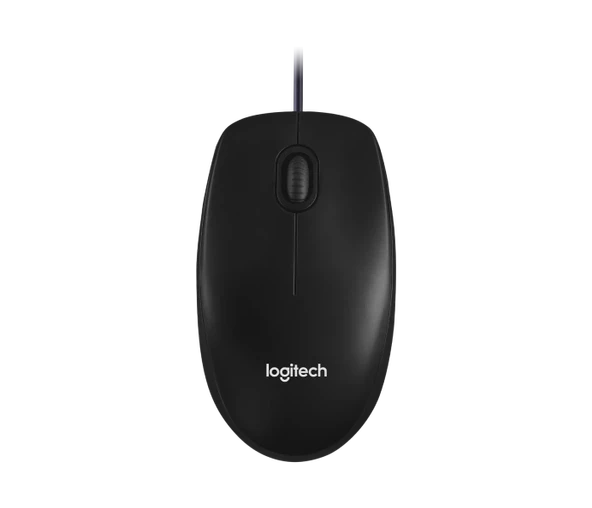 LOGITECH M100 KABLOLU SIYAH MOUSE - 910-006652 ürün görseli 1