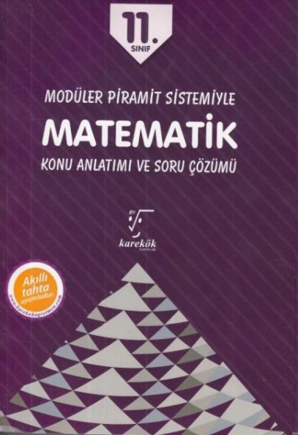 11. Sınıf Temel Düzey Matematik Karekök Yayınları ürün görseli 1