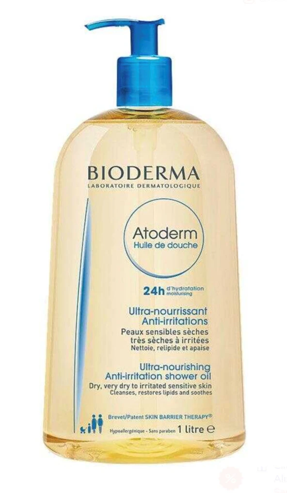 Bioderma Atoderm Shower Oil 1 lt Duş Yağı ürün görseli 1
