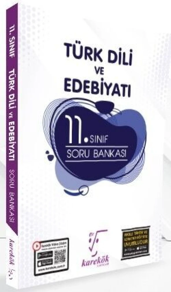 11. Sınıf Türk Dili ve Edebiyatı Soru Bankası Karekök Yayınları ürün görseli 1