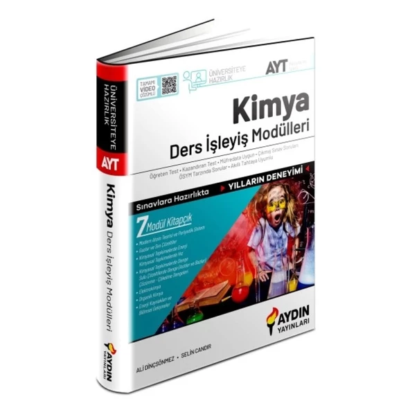 Üniversiteye Hazırlık AYT Kimya Ders İşleyiş Modülleri ürün görseli 1