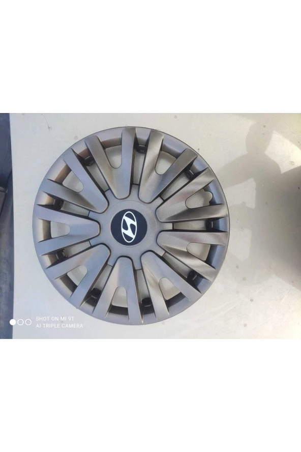 Hyundai Accent 13 Inc Füme Kırılmaz 4 Adet Jant Kapağı Arma Ve Kelepçe Hediyeli 3911fümehyundai ürün görseli 1