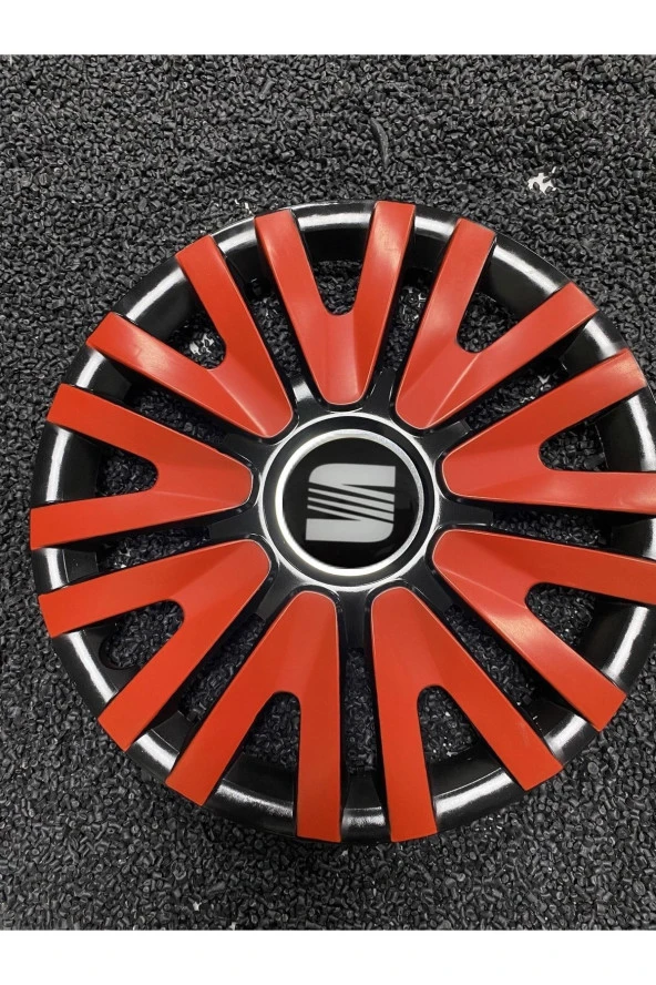 Seat 13 Inc Kırmızı Renkli Jant Kapağı Kırılmaz 3911k9seat ürün görseli 1